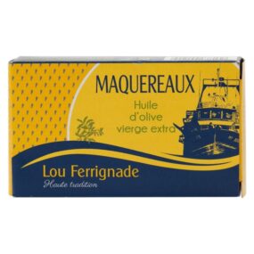 Makreel Met Extra Vierge Olijfolie 115G - Lou Ferrignade