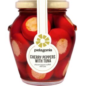 Cherry Peppers Met Tonijn 280G - Pelagonia