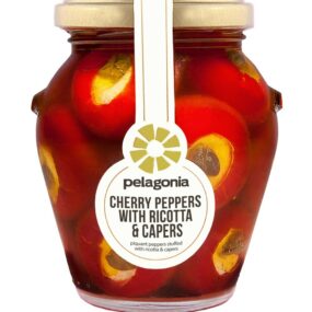 Cherry Peppers Met Ricotta En Kappertjes 280G - Pelagonia