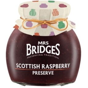 Scottish Raspberry Preserve 340G - Mrs Bridges