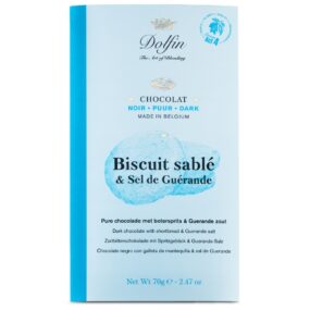 Pure Chocolade Met Botersprits En Guerande Zout 70G - Dolfin