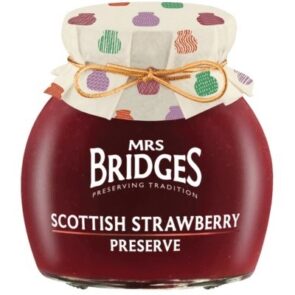 Scottish Strawberry Preserve 340G - Mrs Bridges